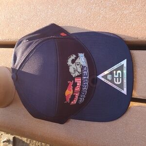 Lumativ Red Bull Crashed Ice St. Paul USA 5 Panel Blue/Red Snapback Hat Cap